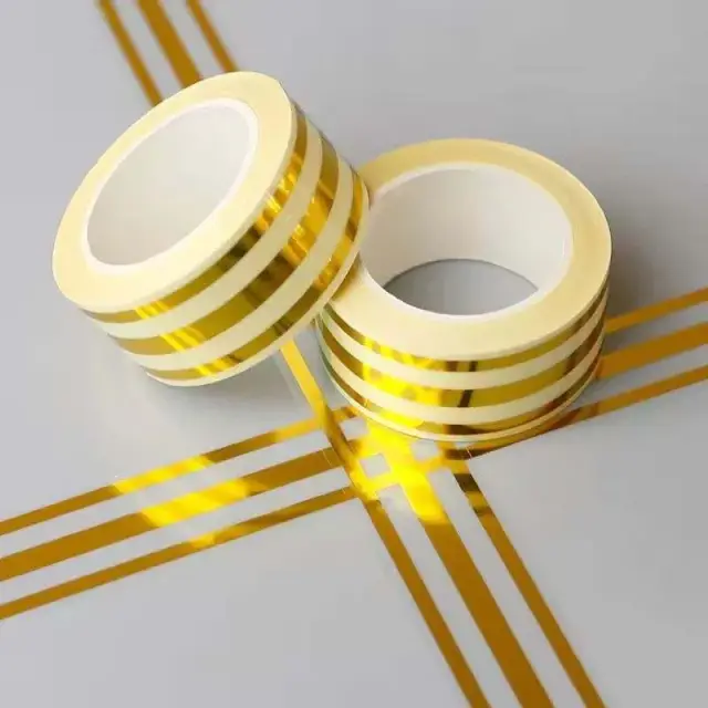 Gold Tile Gap Decorative Tape | টাইলস জয়েন্ট গোল্ড টেপ