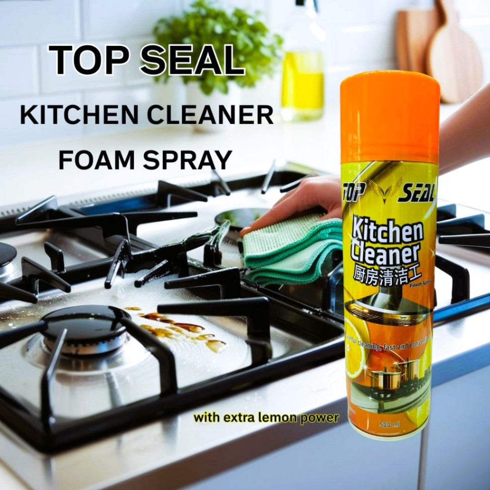 Kitchen Cleaner Foam Spray, Top Seal Kitchen Cleaner Foam Spray-রান্নাঘর ক্লিনার ফোম স্প্রে, টপ সিল রান্নাঘর ক্লিনার ফোম স্প্রে 3