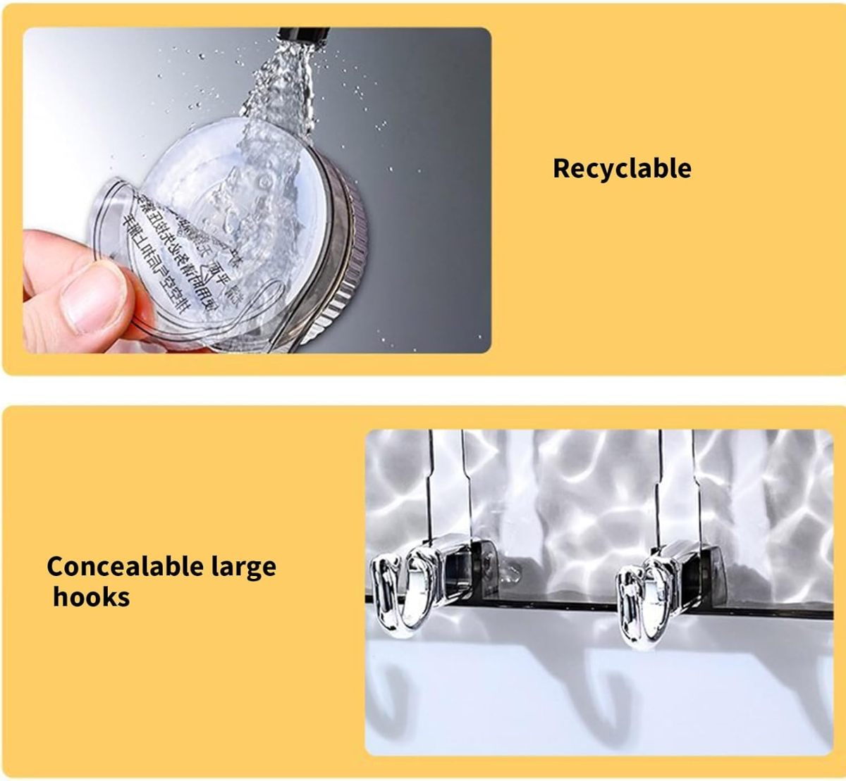 Multipurpose Rotating Suction Cup Hook with Strong Adhesion for Kitchen Supplies and Bathroom Organization 2