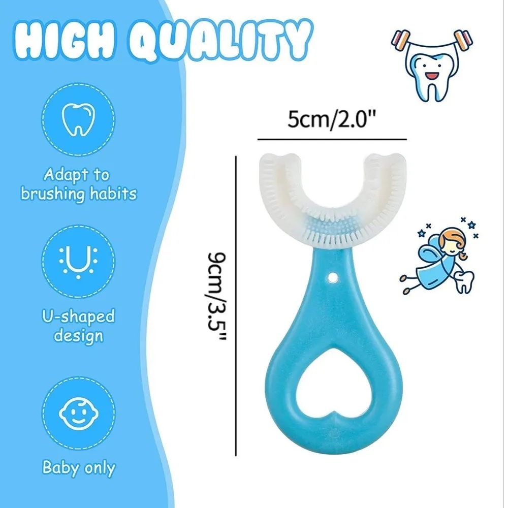 U Shaped Silicone Tooth brush for Kids 8