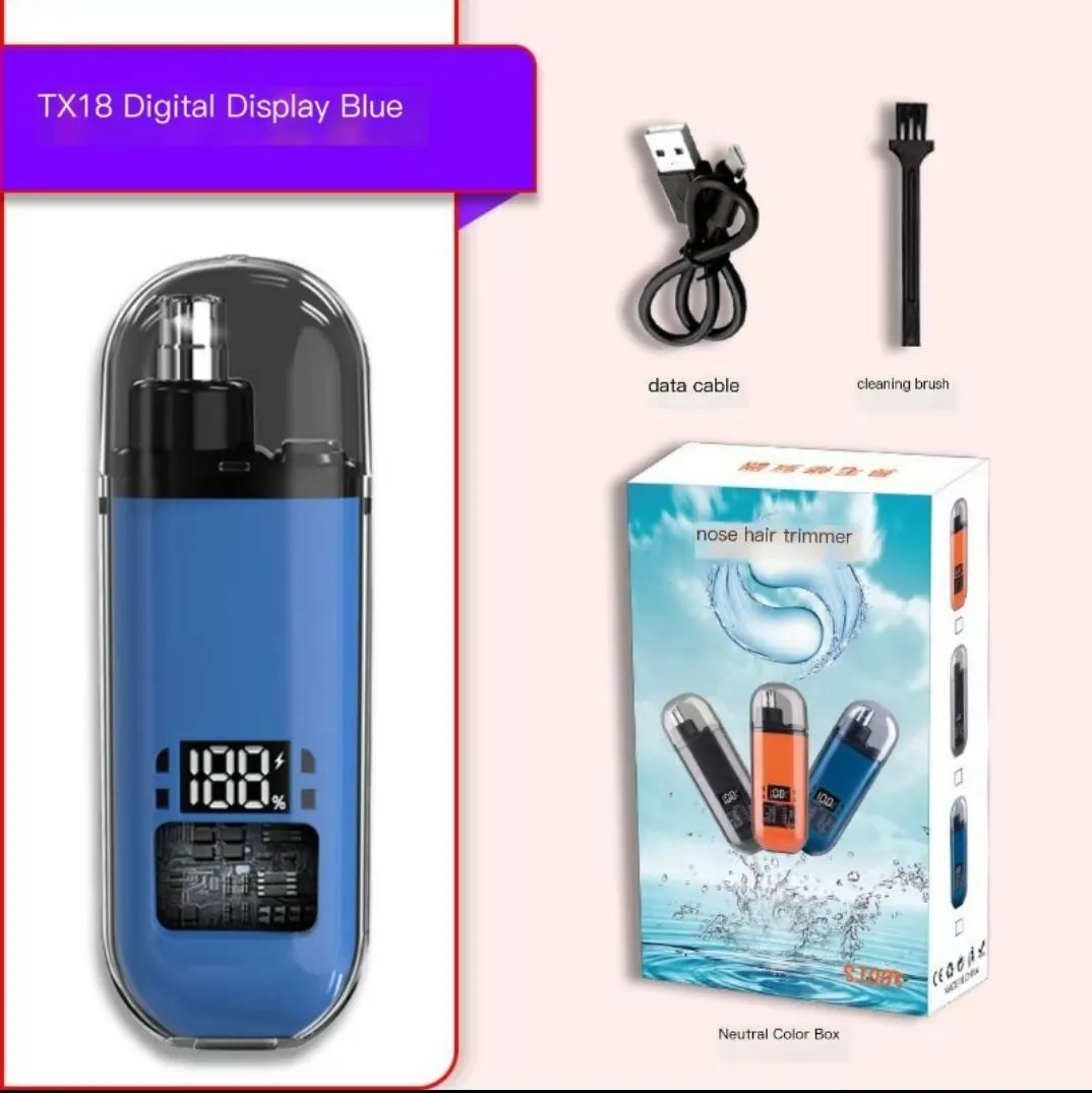 ২-ইন-১ নাক ও বডি হেয়ার ট্রিমার (রিচার্জেবল) 2-in-1 Waterproof Nose & Body Grooming Trimmer 3