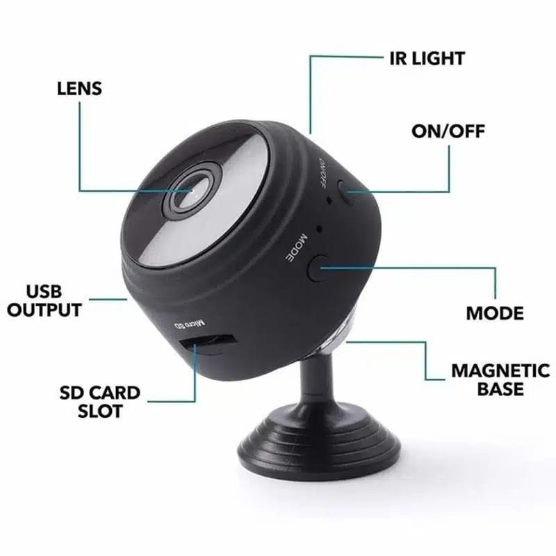 A9 Mini WiFi Camera 1080P Full HD Night Vision Wireless IP Camera 5