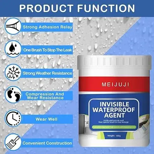 ওয়াটারপ্রুফ লিকেজ এজেন্ট (500 মি.লি.) / Invisible Waterproof Leakage Agent – 500ml 3