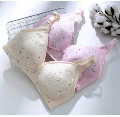 Breastfeeding Bra Maternity Bra Front Button Bra cotton Bra comfortable Bra new born baby feeding Bra 3