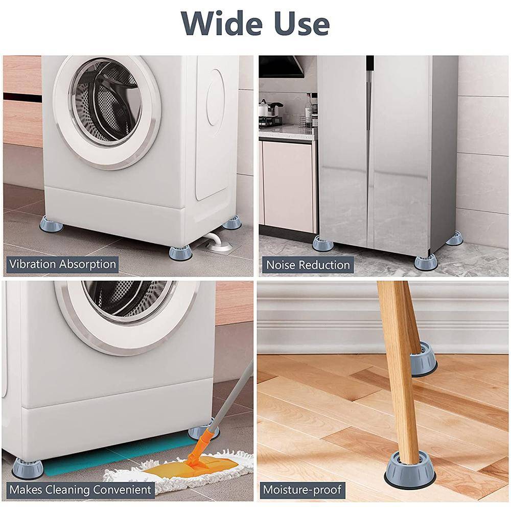 4Pcs Washing Machine Anti Shock Pad, Anti Vibration Pads for Washing Machine-৪ পিসি ওয়াশিং মেশিন অ্যান্টি শক প্যাড, ওয়াশিং মেশিনের জন্য অ্যান্টি ভাইব্রেশন প্যাড 6