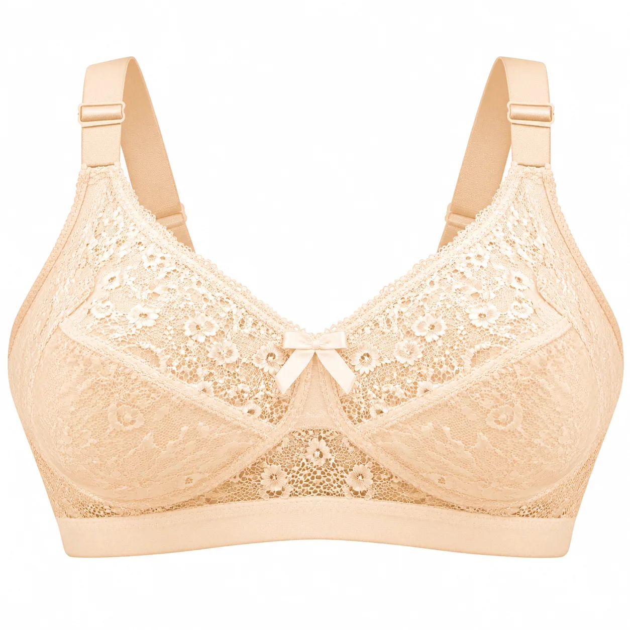 Like-Me Chicken Embroidery Cotton Bra