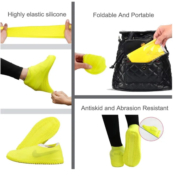 ওয়াটারপ্রুফ সিলিকন জুতার কভার / Waterproof Silicone Shoe Cover 8