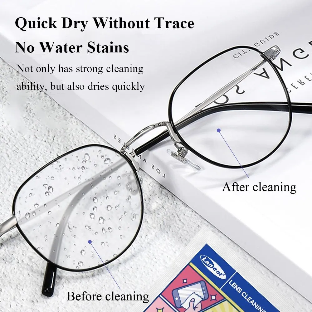 Premium Lens Cleaning Wipes (100 PCS Box) / প্রিমিয়াম লেন্স ক্লিনিং ওয়াইপস (১০০ পিস বক্স) 10
