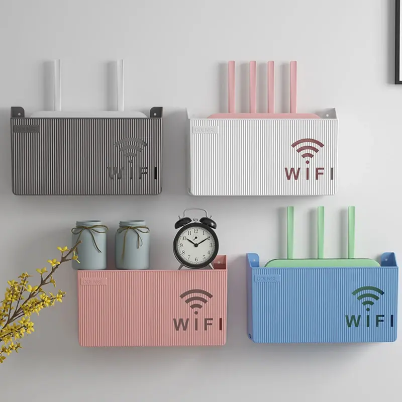 Premium WiFi Router Stand | Wall Mount Router Organizer | ওয়াইফাই রাউটার স্ট্যা 12
