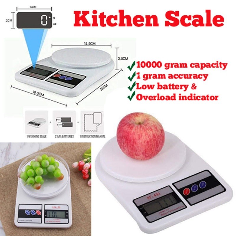 Digital kitchen scale 10kg. ডিজিটাল কিচেন স্কেল ১০ কেজি 5