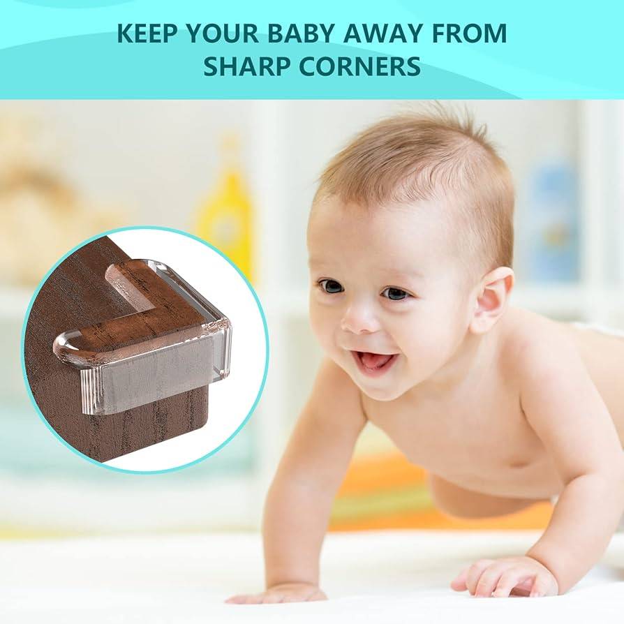 Baby Safety Table Corner Protector 4Pcs Set 4