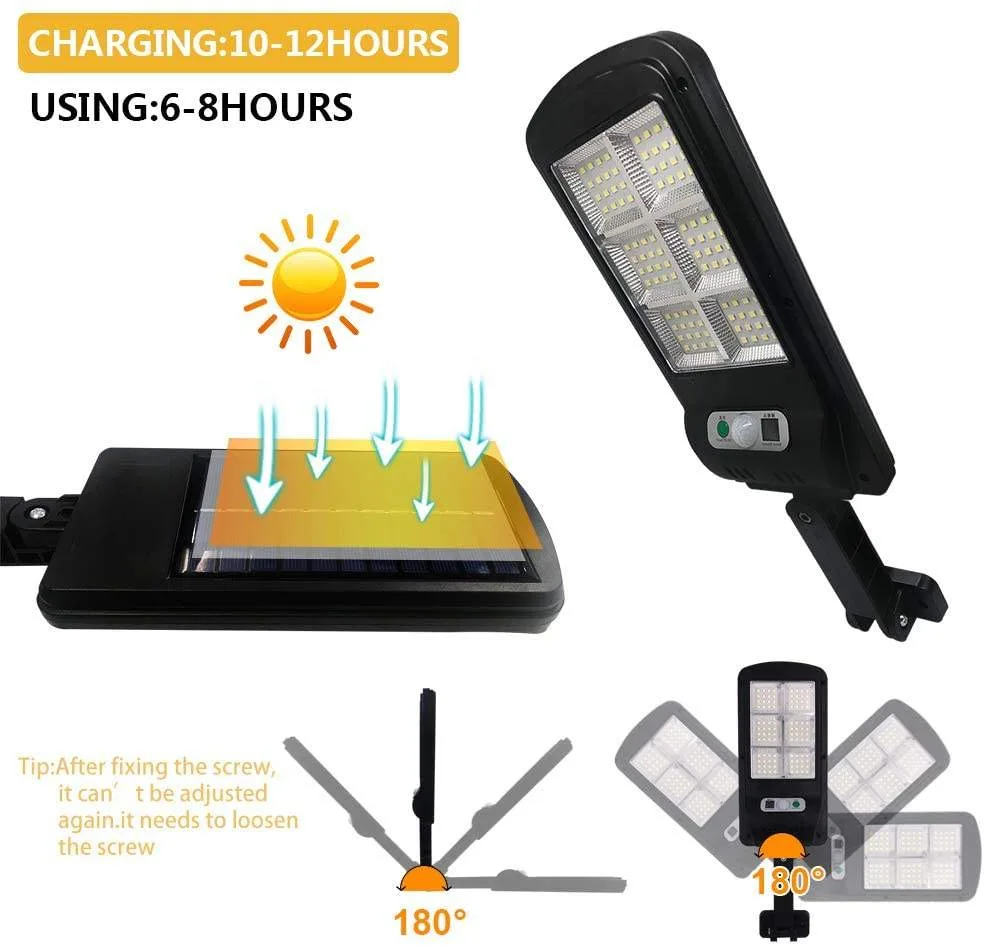 40W 120 LED Solar Sensor Light – Smart Outdoor লাইট 11