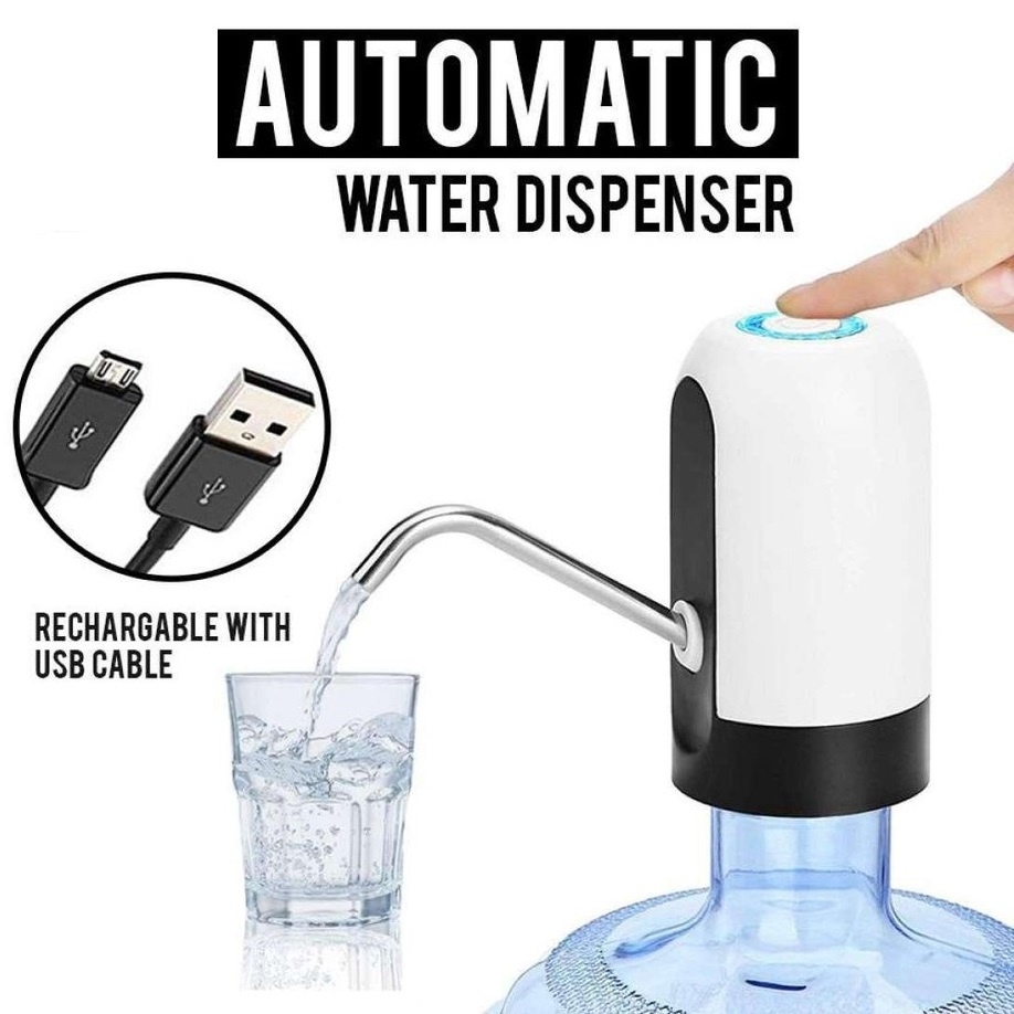 Automatic Water Dispenser With Switch and USB Charging Pump
