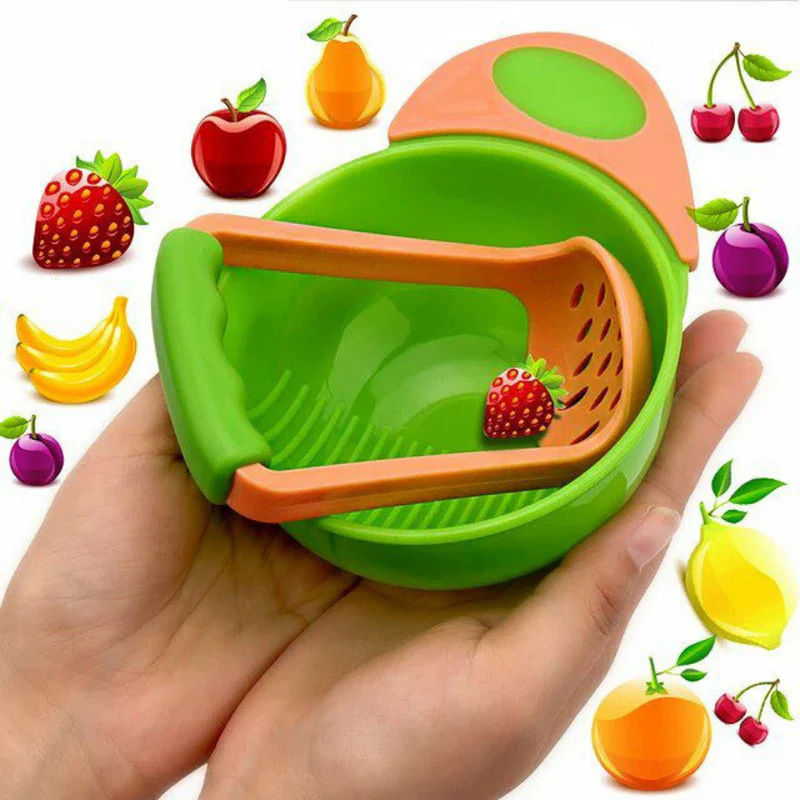 Baby Mash Bowl, Baby Food Grinding Mash Bowl for Homemade Baby Food 5