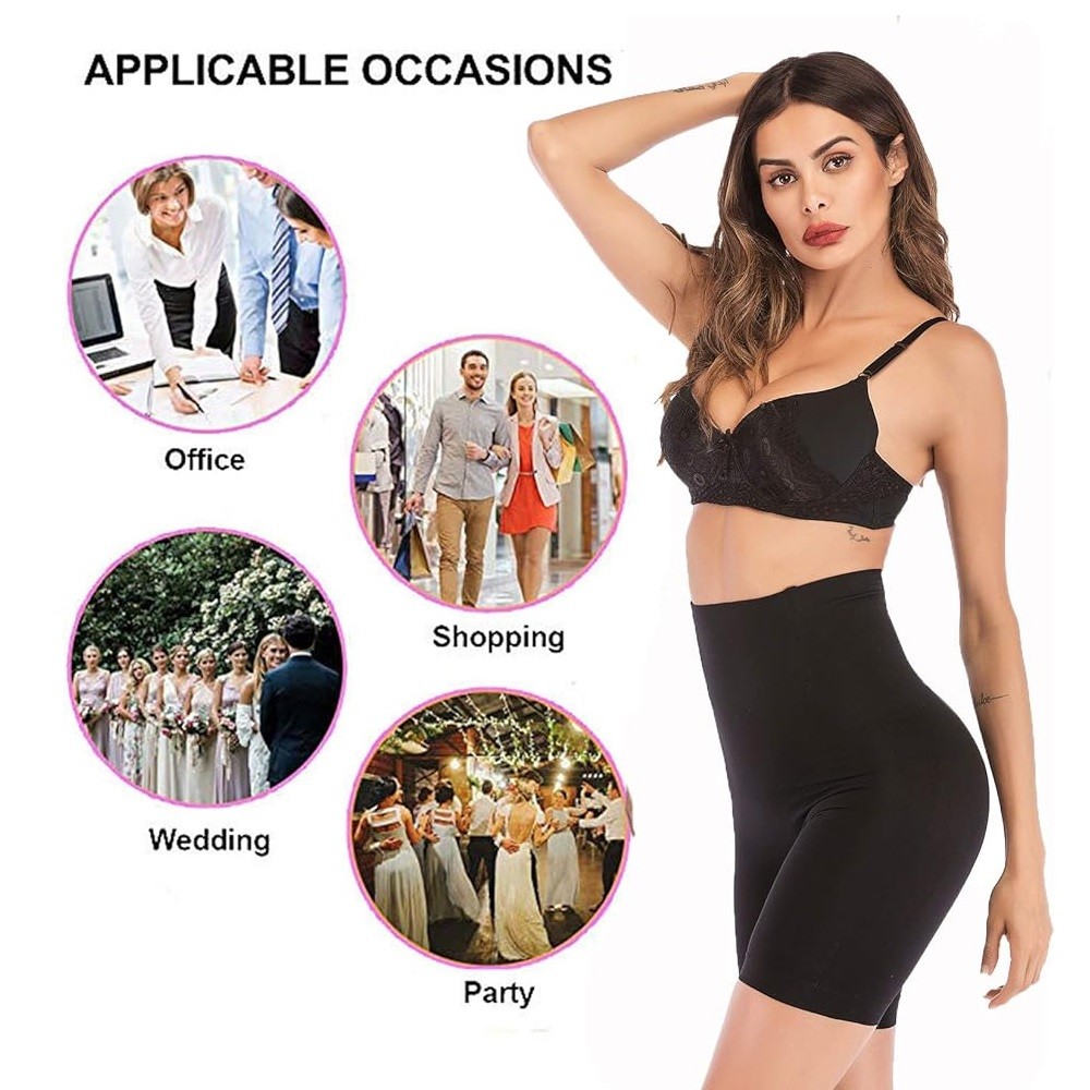 Women Body Shaper Tummy Control Shorts Slimming Underwear High Waist Shaping Panties Thigh Slimmer Safety Short Pants Shapewear 6