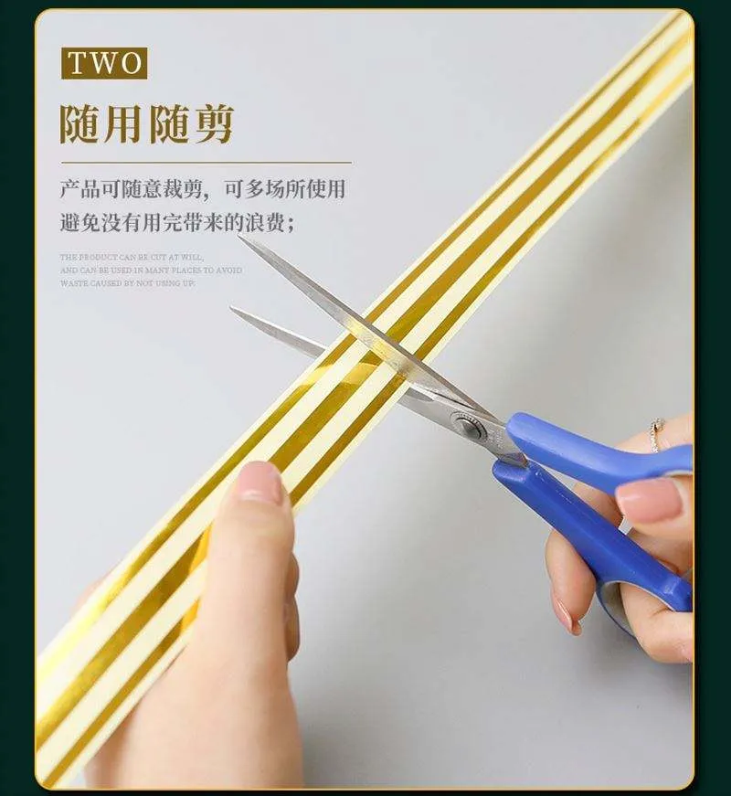 Gold Tile Gap Decorative Tape | টাইলস জয়েন্ট গোল্ড টেপ 9