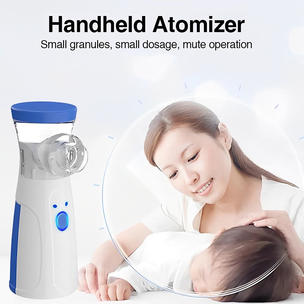 Portable Mesh Nebulizer Machine / পোর্টেবল মেশ নেবুলাইজার মেশিন 4