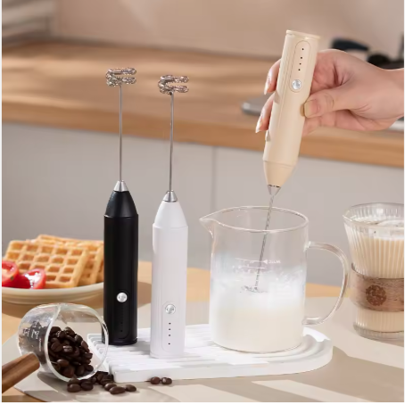 Premium Mini Coffee Foam Maker, Electric Milk Frother – Handheld Coffee Foam Maker 1