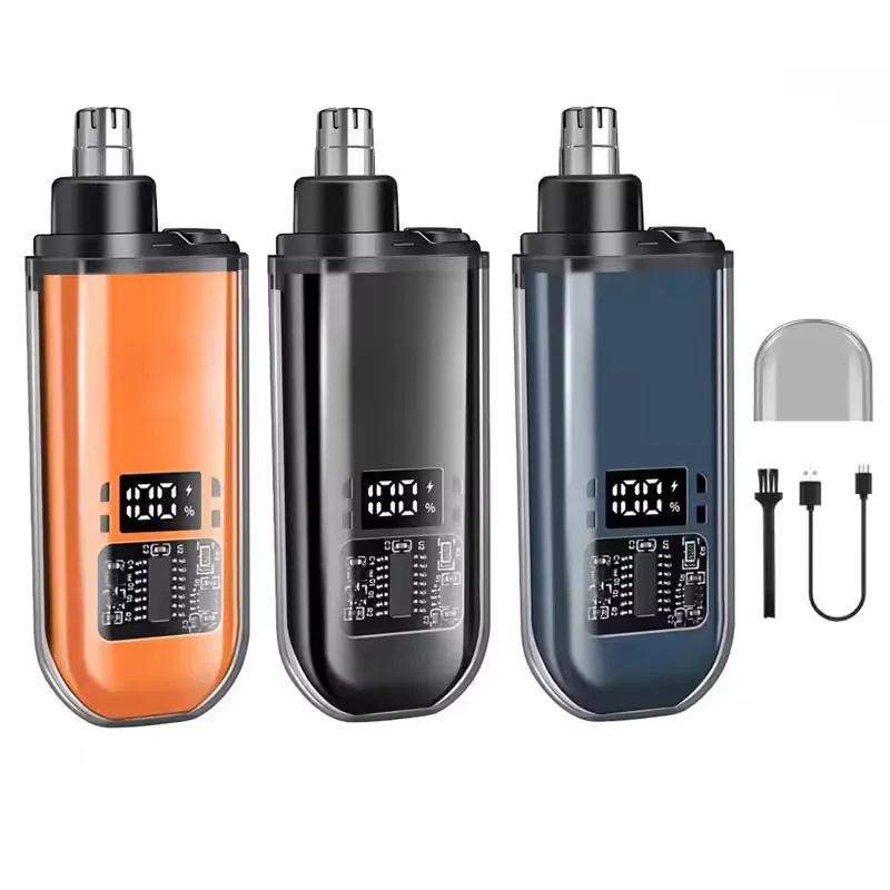 ২-ইন-১ নাক ও বডি হেয়ার ট্রিমার (রিচার্জেবল) 2-in-1 Waterproof Nose & Body Grooming Trimmer 6