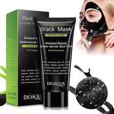 BIOAQUA Deep Cleansing Black Mask Bamboo Charcoal Blackhead Remover Face Mask Skin Care Peal-off Nose Mask 1