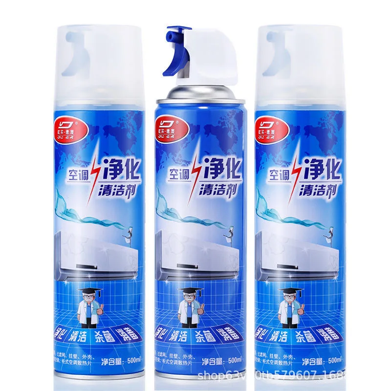 এসি ক্লিনিং ফোম স্প্রে 500ml | AC Cleaning Foam Spray – Air Conditioner Cleaner 6