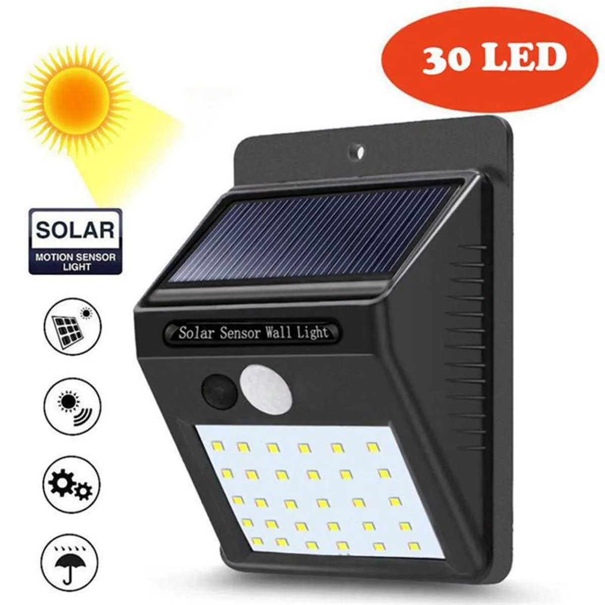 Solar Motion Sensor Wall Light,সোলার মোশন সেন্সর ওয়াল লাইট 8