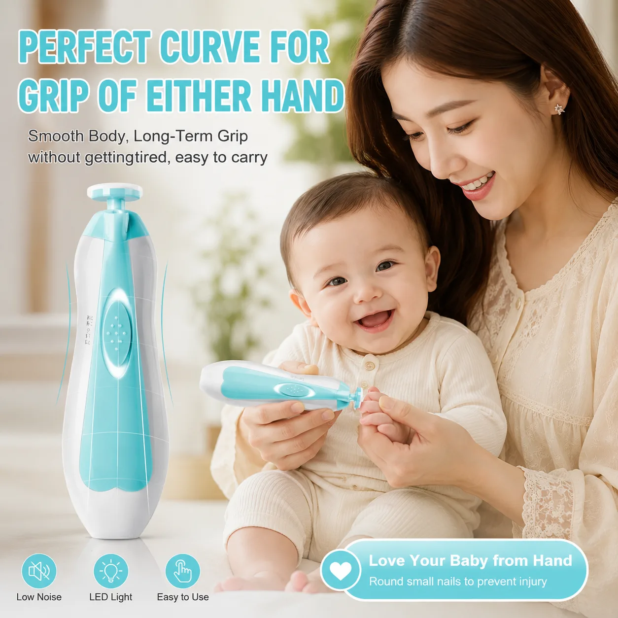 ইলেকট্রিকের বেবি নেইল ট্রিমার / Baby Electric Nail Trimmer