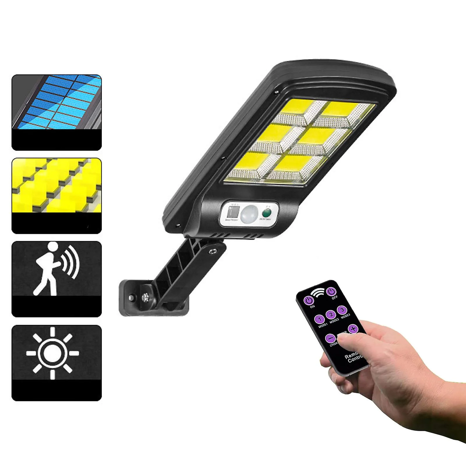 40W 120 LED Solar Sensor Light – Smart Outdoor লাইট 2